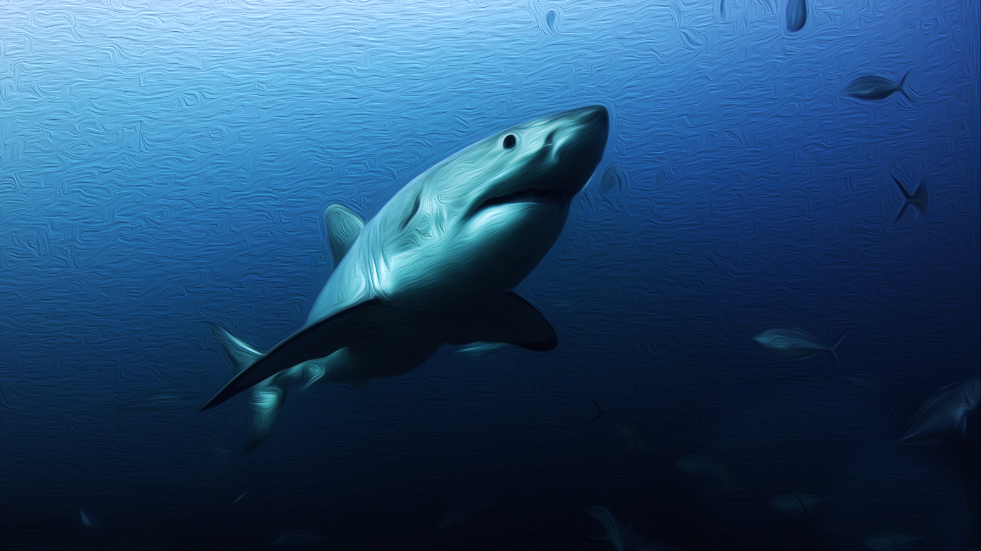 Ocean Heroes: Howard Hall Filming Great White Sharks