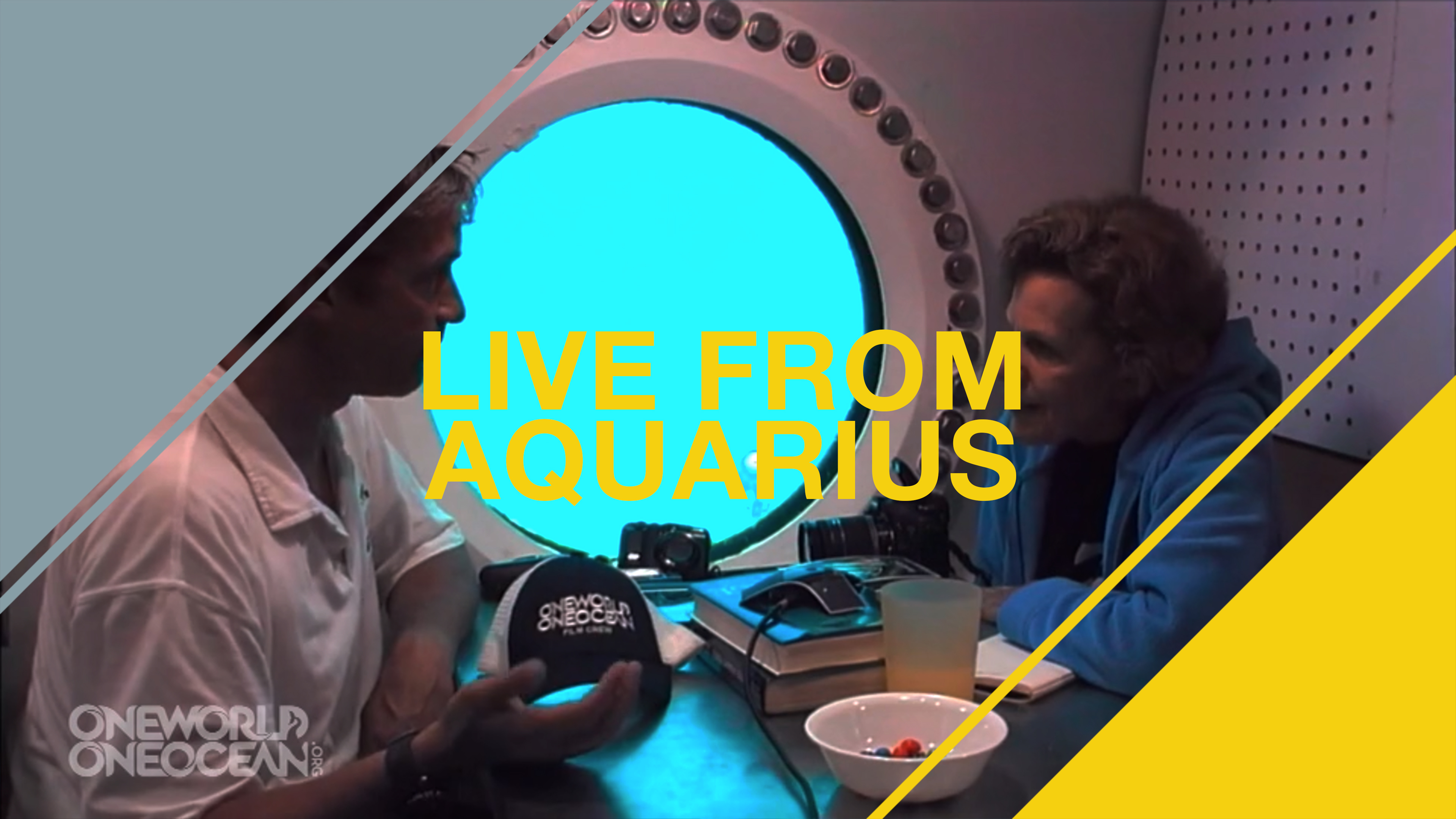 Mission Aquarius: Fabien Cousteau and Dr. Sylvia Earle