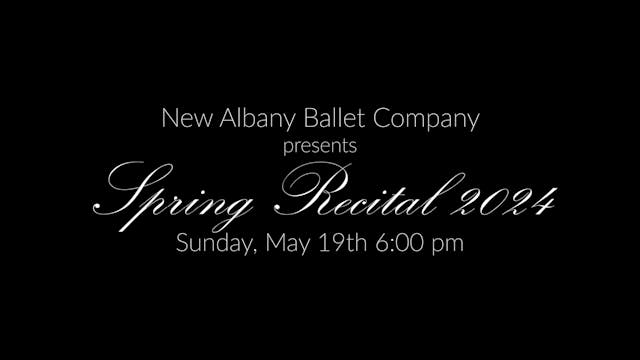 Spring Recital 2024 | Sun. May 19th 6 pm