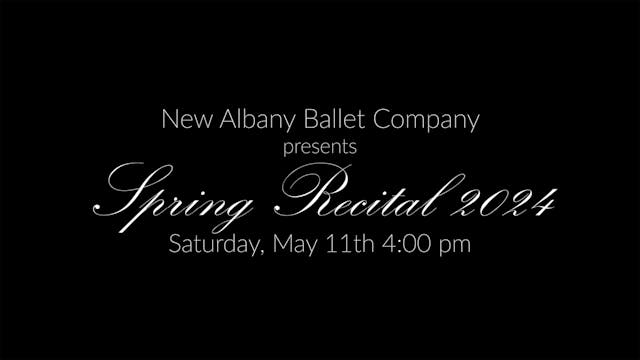 Spring Recital 2024 | Sat. May 11th 4 pm