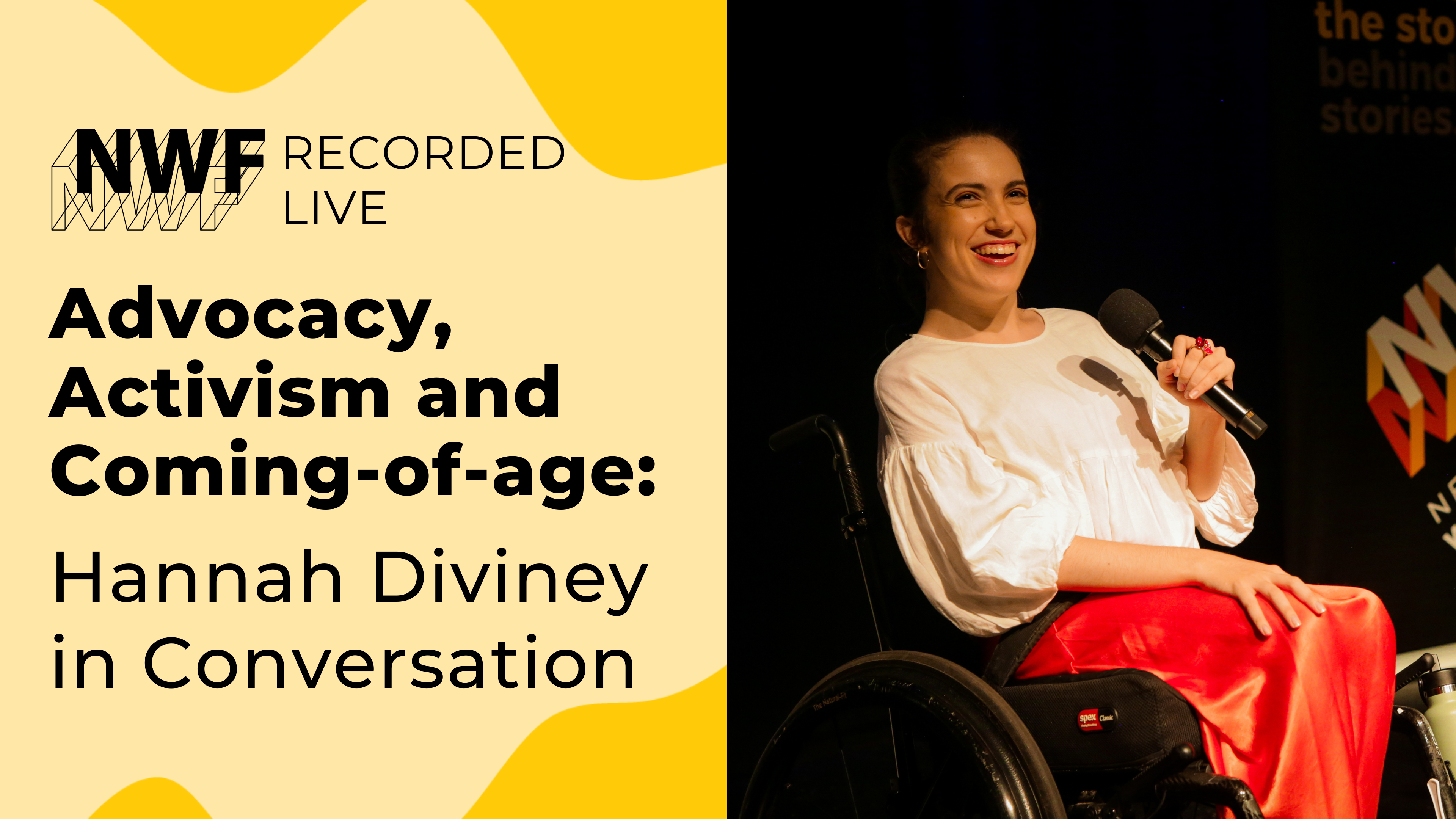 Hannah Diviney in Conversation at NWF 2024