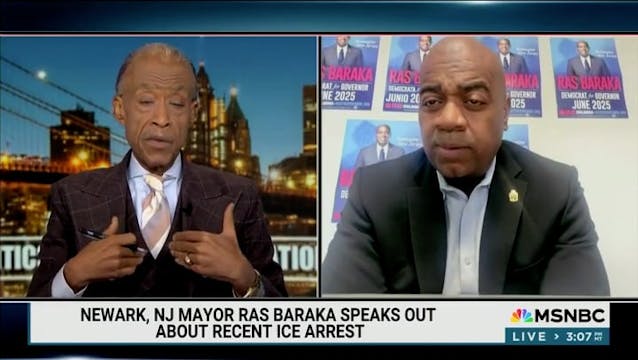 Al Sharpton to Newark, NJ Mayor: Whil...