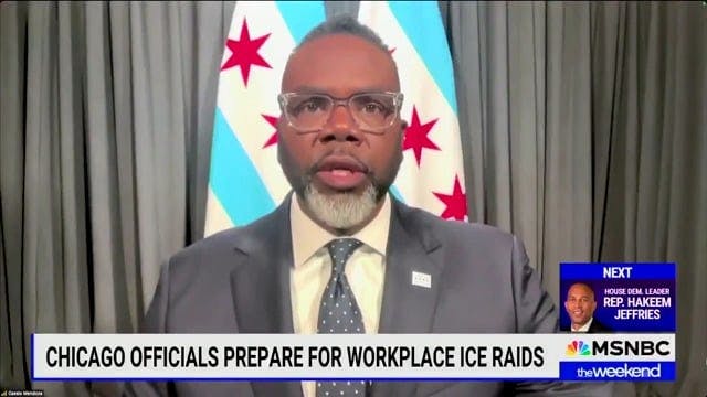 Chicago Mayor Johnson Says He Will Co...