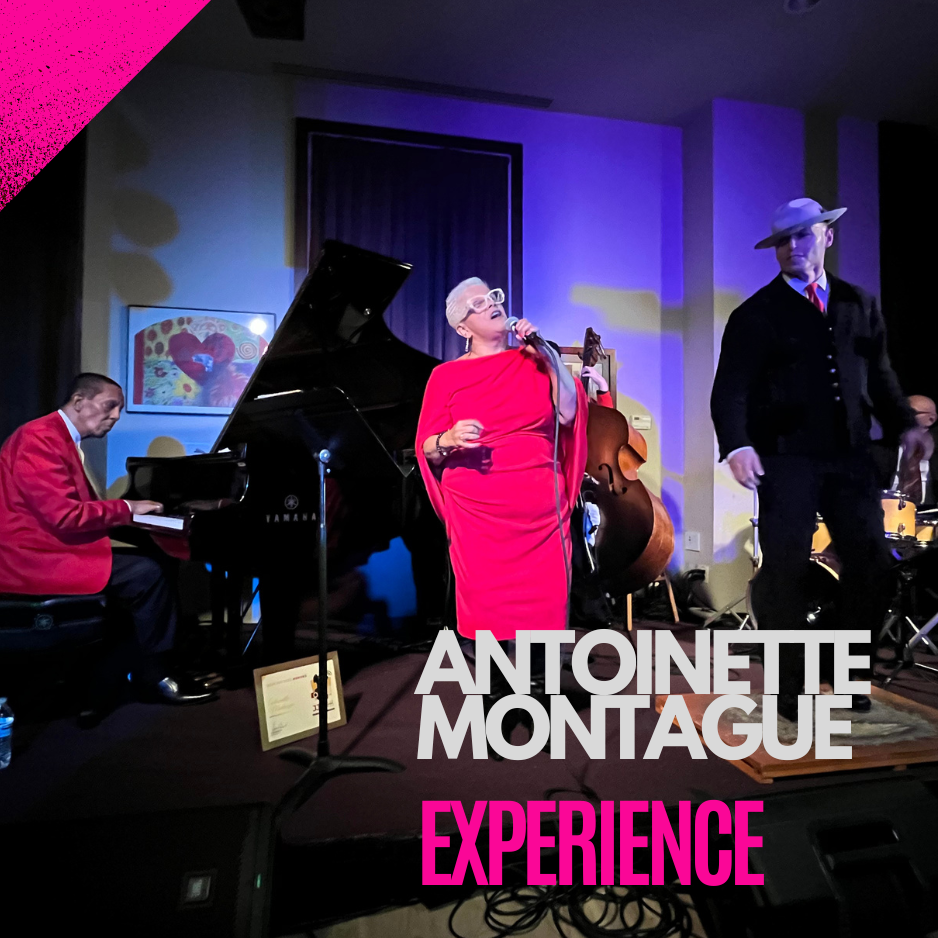 Antoinette Montague performs at Clements Place in Newark NJ