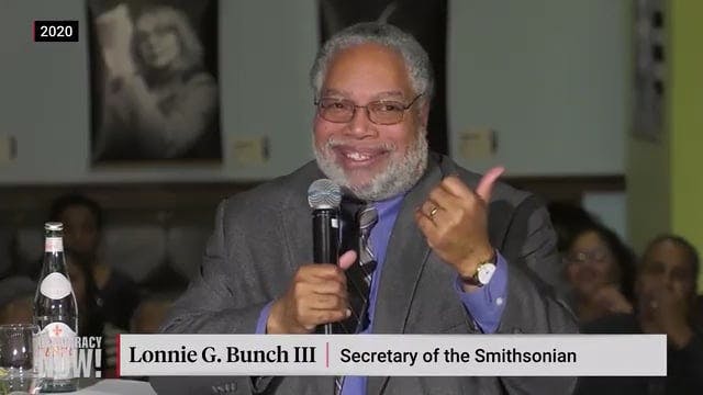 Smithsonian's Lonnie Bunch on telling...
