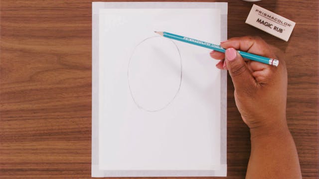 Prismacolor Technique, Art Supplies and Digital Art Lessons, Portrait Drawing Set, Level 1, 26 Count