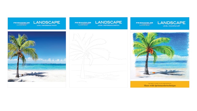 Landscape Level 1: Beach Drawing Art Set - Prismacolor Technique™