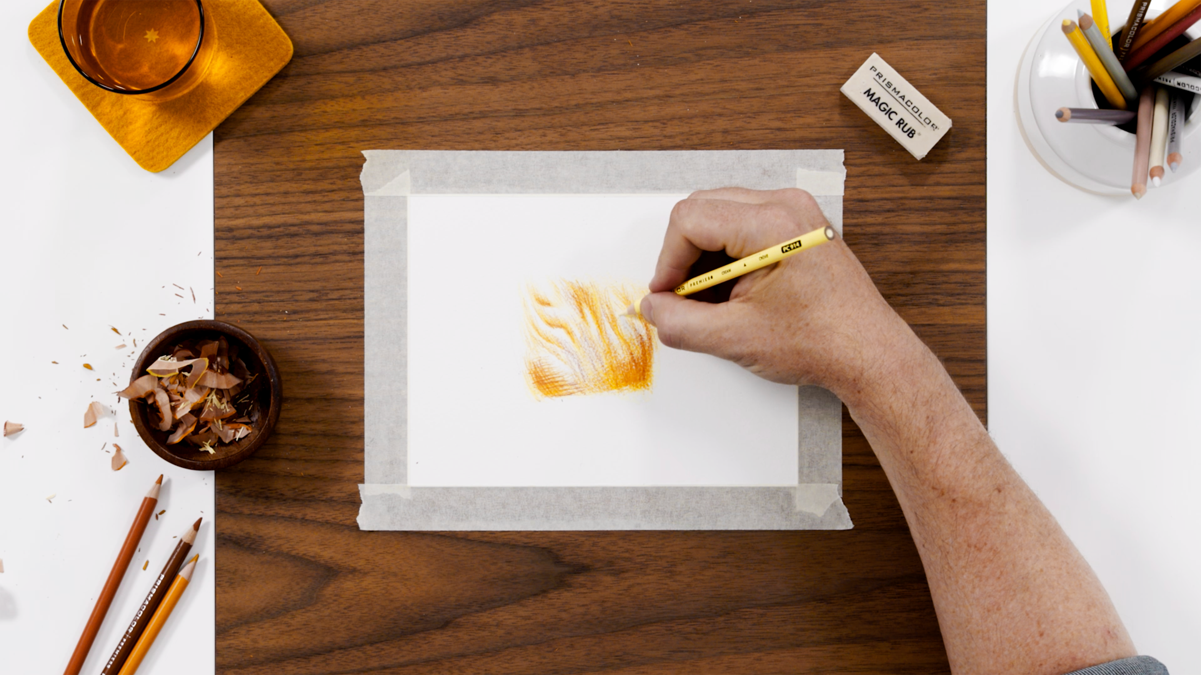 Bonus Video—How to Sketch & Color Fox Fur