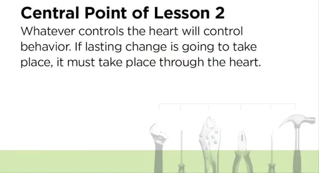 Instruments in the Redeemer's Hands Lesson 2