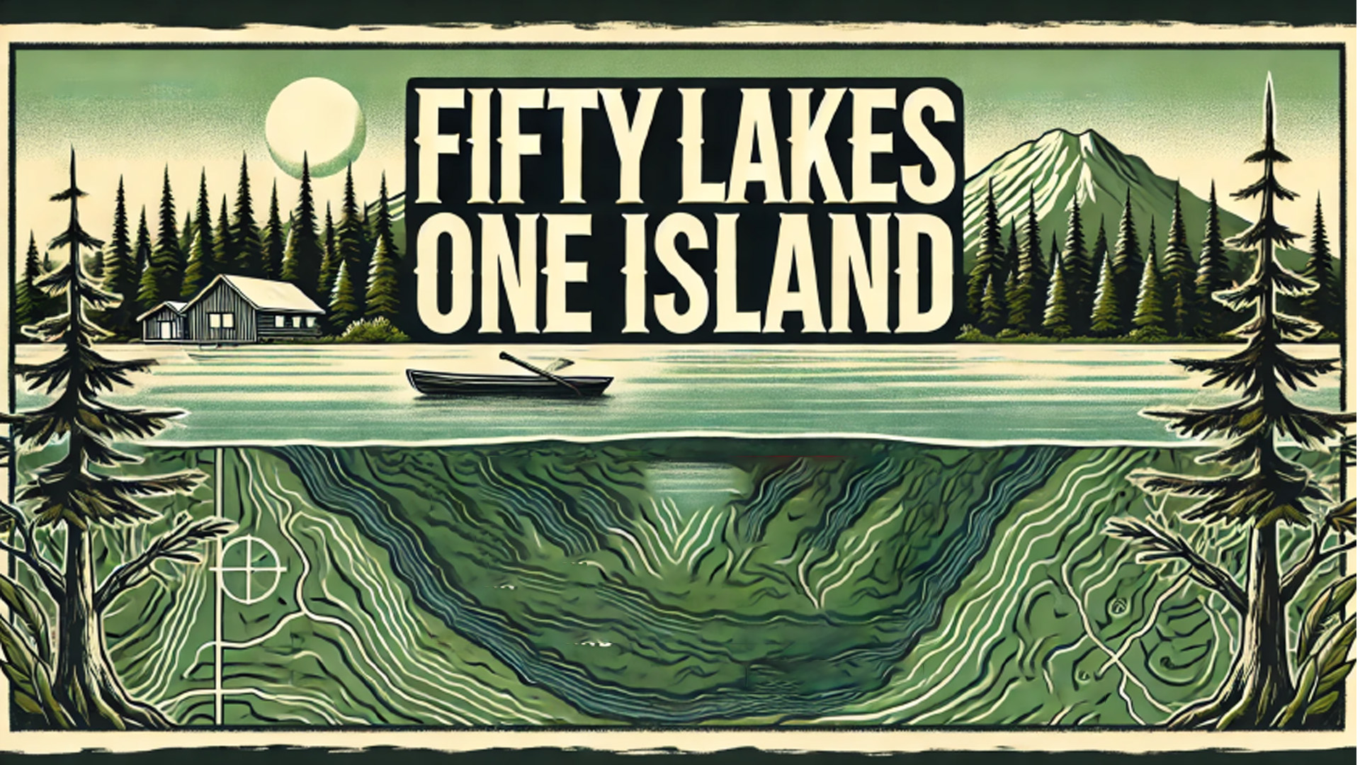 Fifty Lakes One Island
