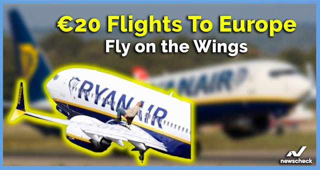 €20 Fly On The Wings Service