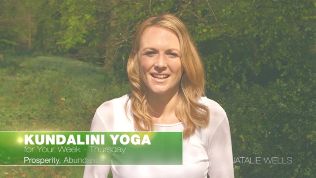 Kundalini Yoga For Your Week - Thursday Introduction 