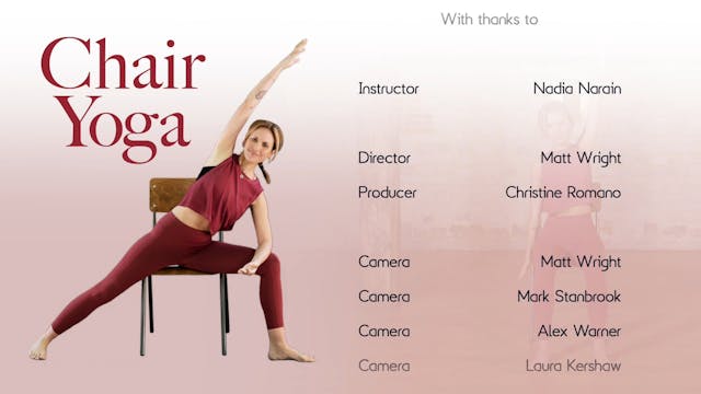 Chair Yoga: Stretch Strengthen & Alig...