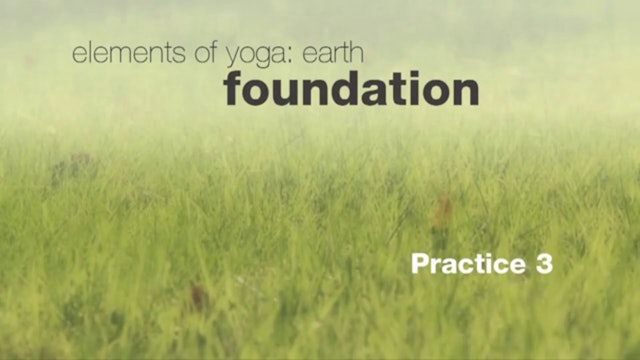 Elements of Yoga: Earth - Practice 3 - with Tara Lee