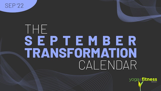 September 2022 - The Transformation Calendar