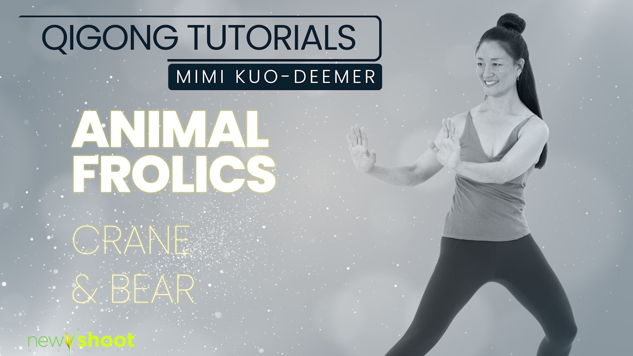 Qigong Tutorials - 5 Animal Frolics: Crane & Bear - Mimi Kuo-Deemer