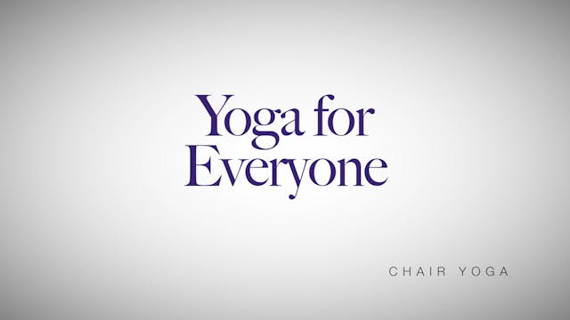 Yoga for Everyone - Yoga Series with ...