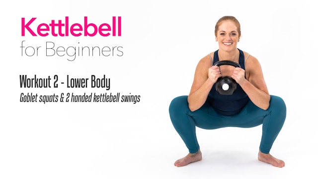 Kettlebell for Beginners - Workout 2 - Lower Body