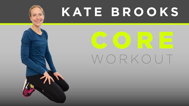 Core Workout with Kate Brooks