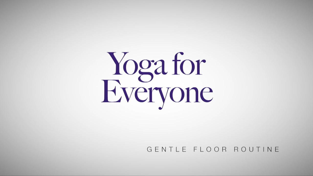 Yoga for Everyone - Yoga Series with Nadia Narain - Gentle Floor Routine -  Yoga and Fitness TV