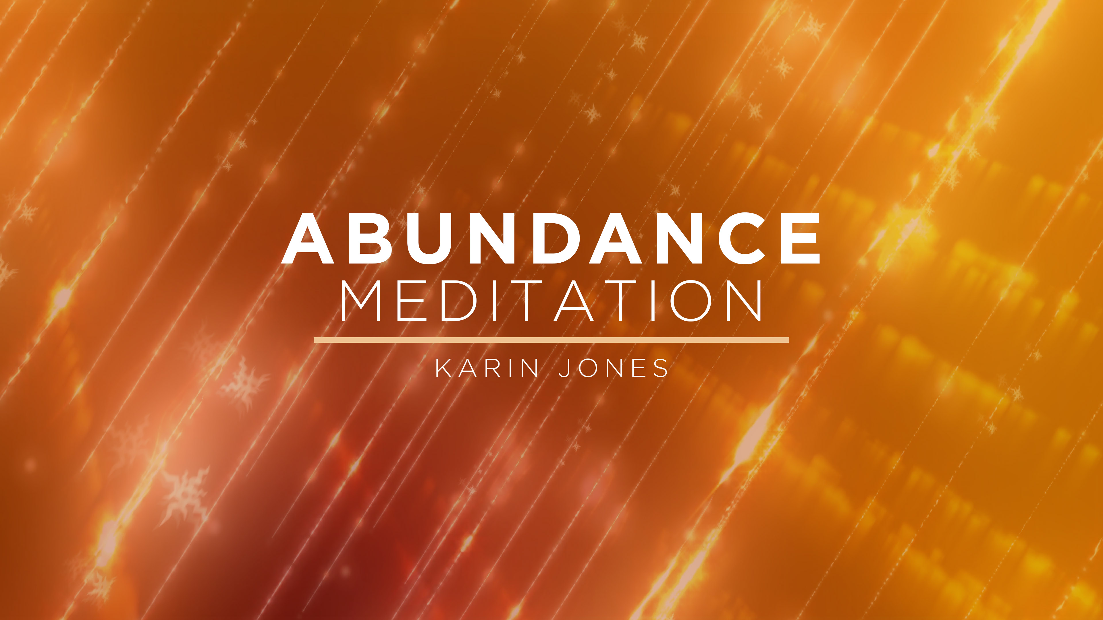 Meditation - Abundance