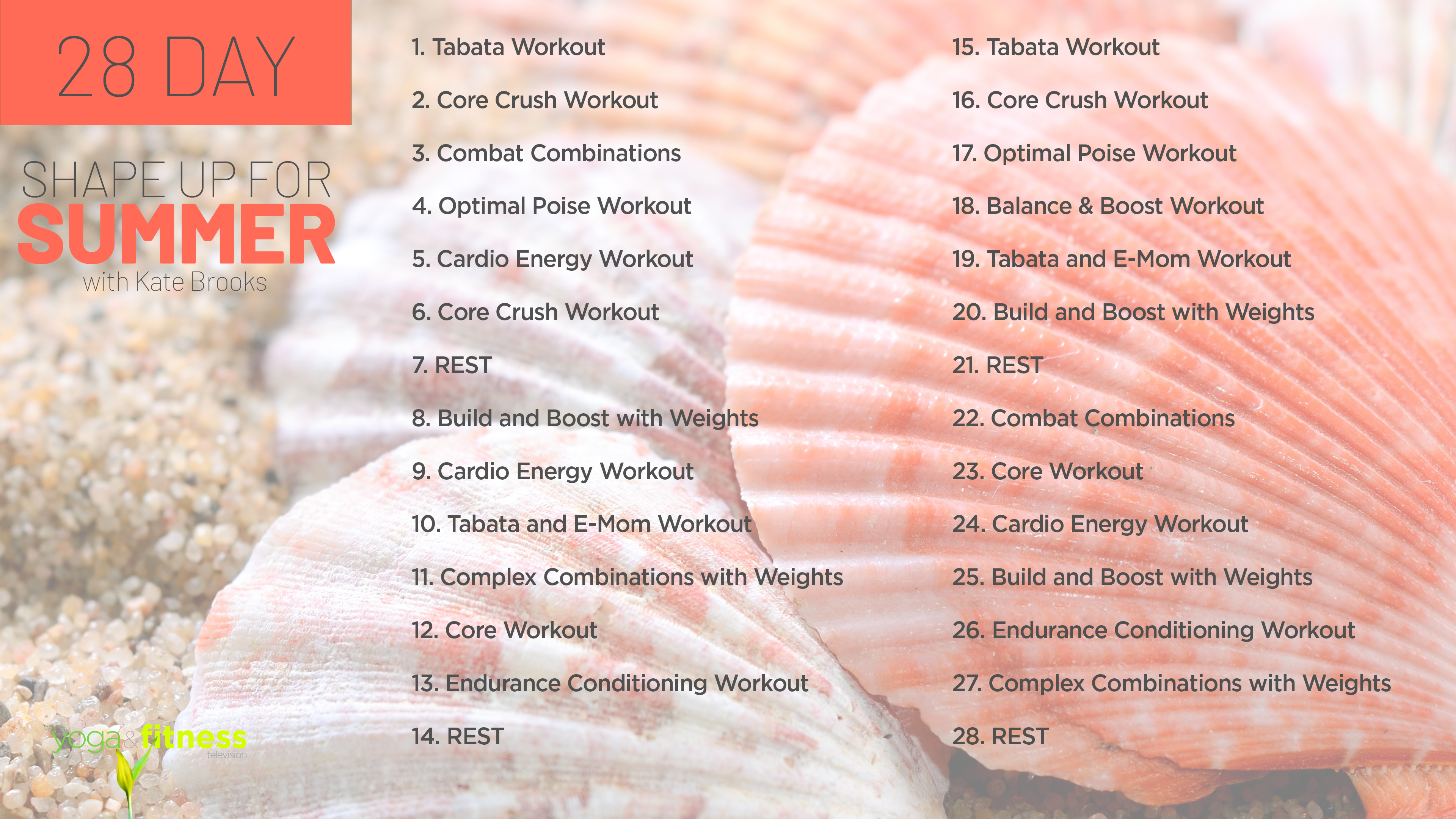 Shape Up For Summer with Kate Brooks PDF Download