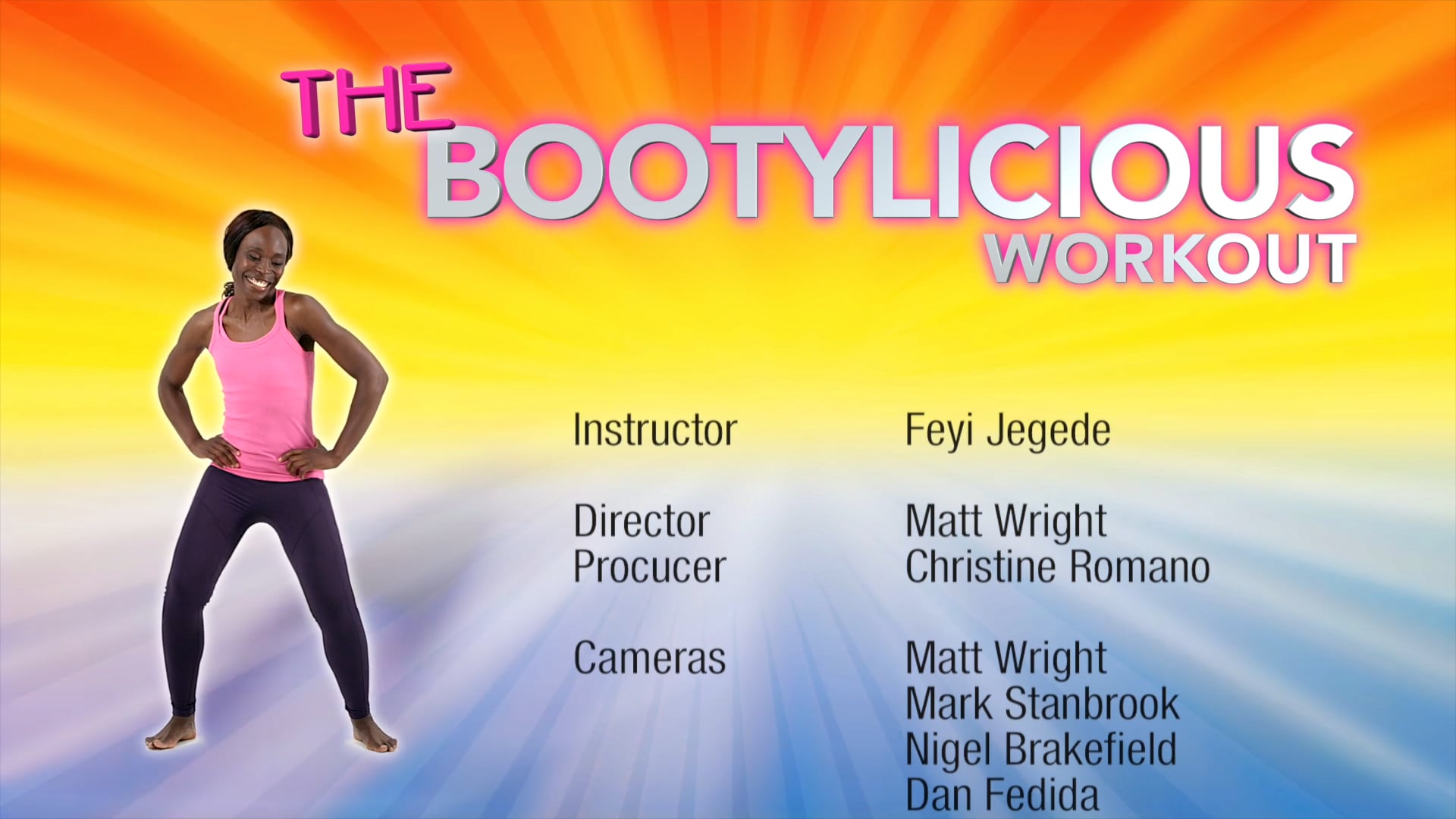 The Bootylicious Workout - Credits