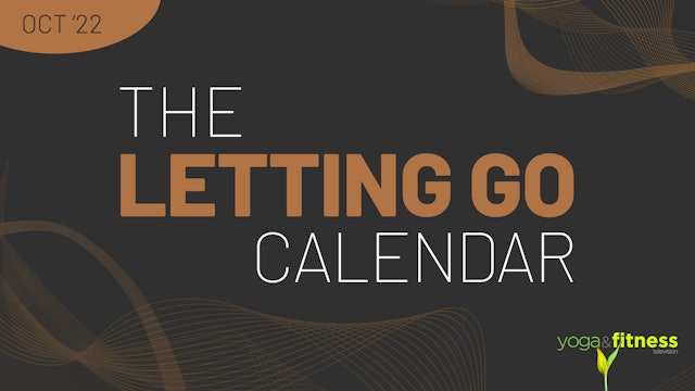 October 2022 - The Letting Go Calendar