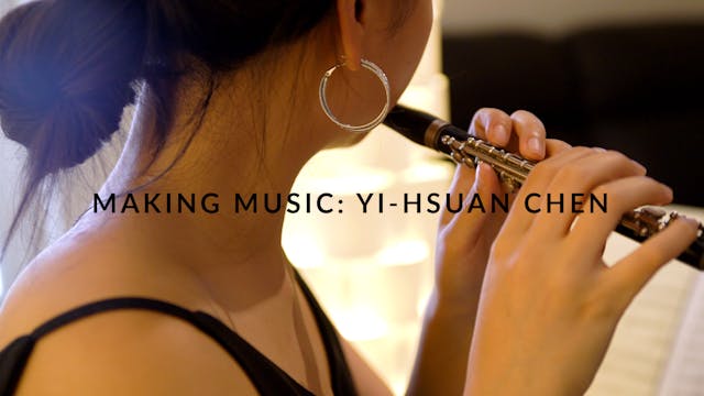 MAKING MUSIC: Yi-Hsuan Chen, piccolo