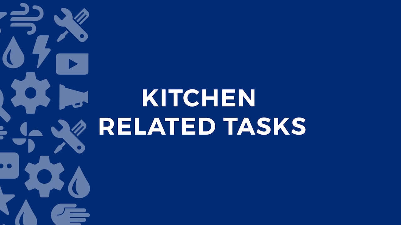 Kitchen Related Tasks