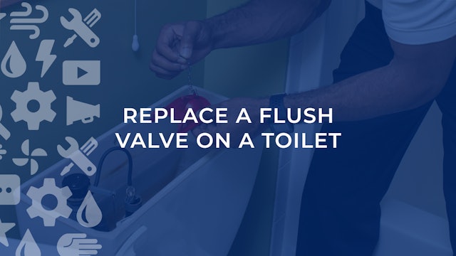 Replace A Flush Valve On A Toilet