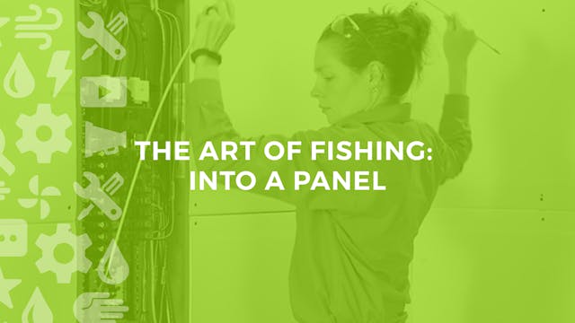 The Art of Fishing Into a Panel
