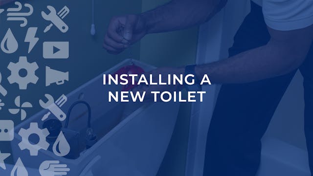 Installing A New Toilet