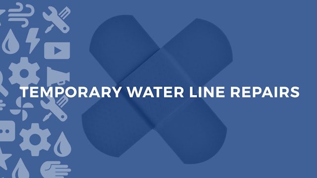 Temporary Water Line Repairs