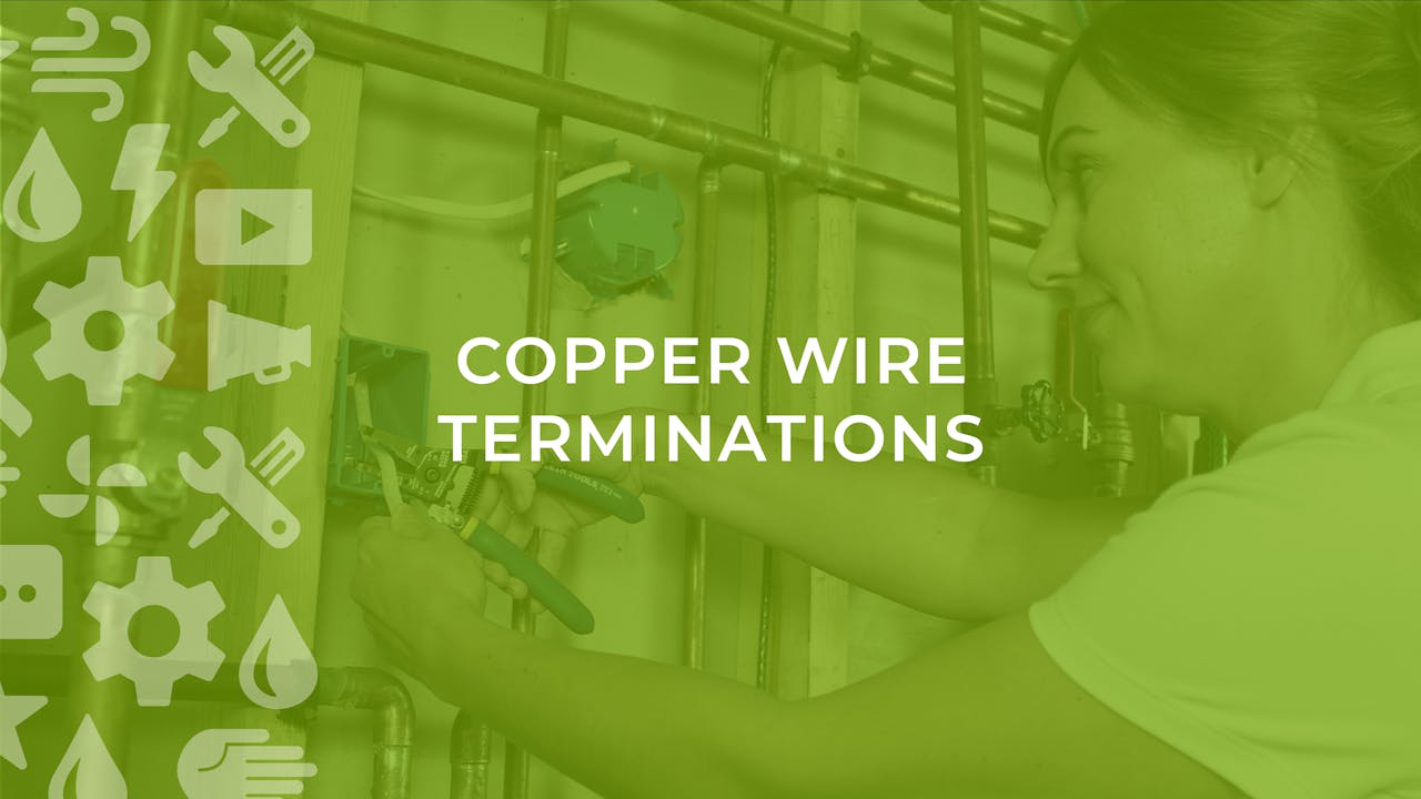 Copper Wiring Terminations Conductor Terminations NexTech Academy