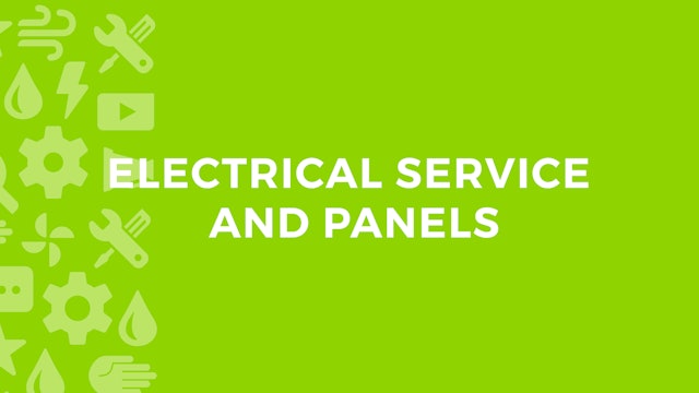 Electrical Service and Panels