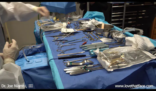 Endoscopic Brow and Forehead Lift with Blepharoplasty Part 1