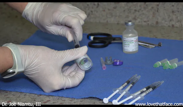 Botox Reconstitution