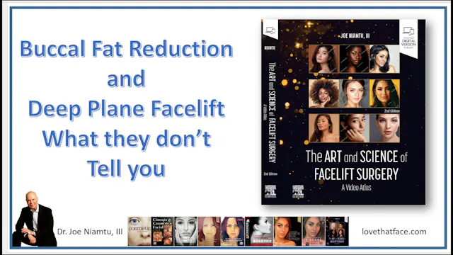 Buccal Fat Reduction assisting Deep Plane Facelift