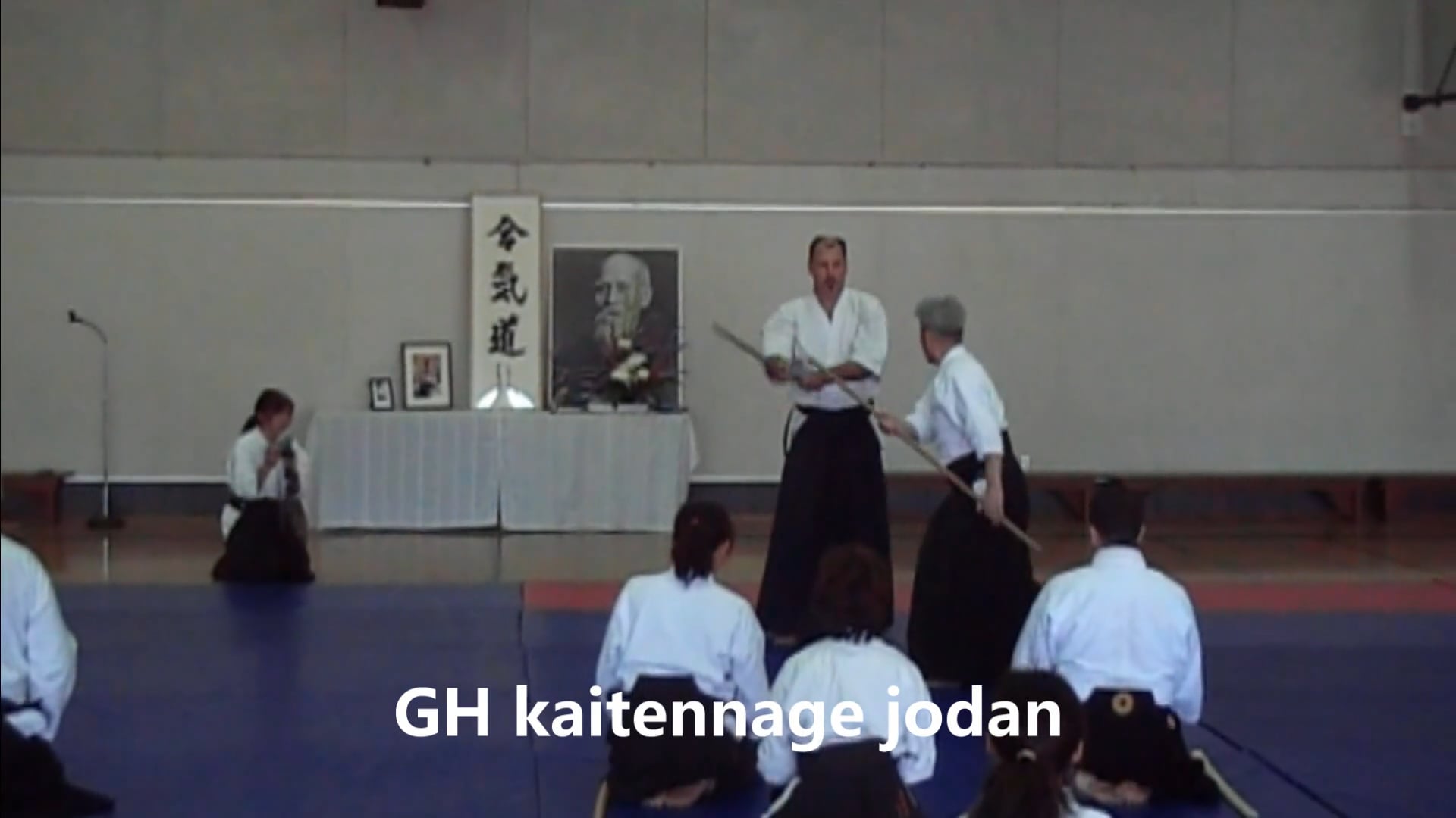 GH kaitennage (gedan-jodan) JT