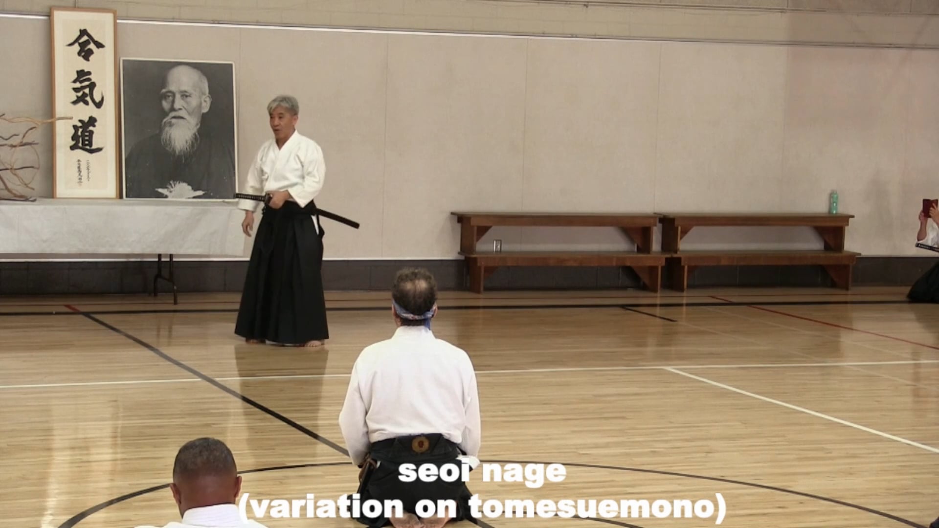 tomosuemono (seoi nage)  toho #15 (variation)