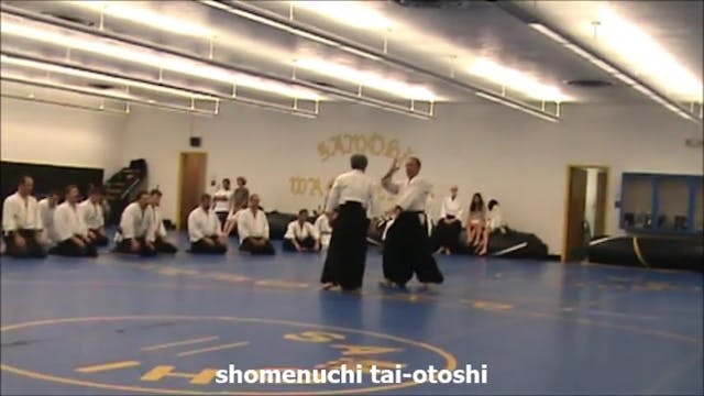 shomenuchi tai-otoshi