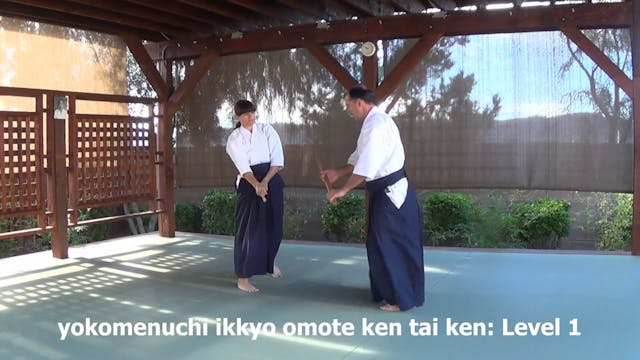 yokomenuchi ikkyo omote KK-L1