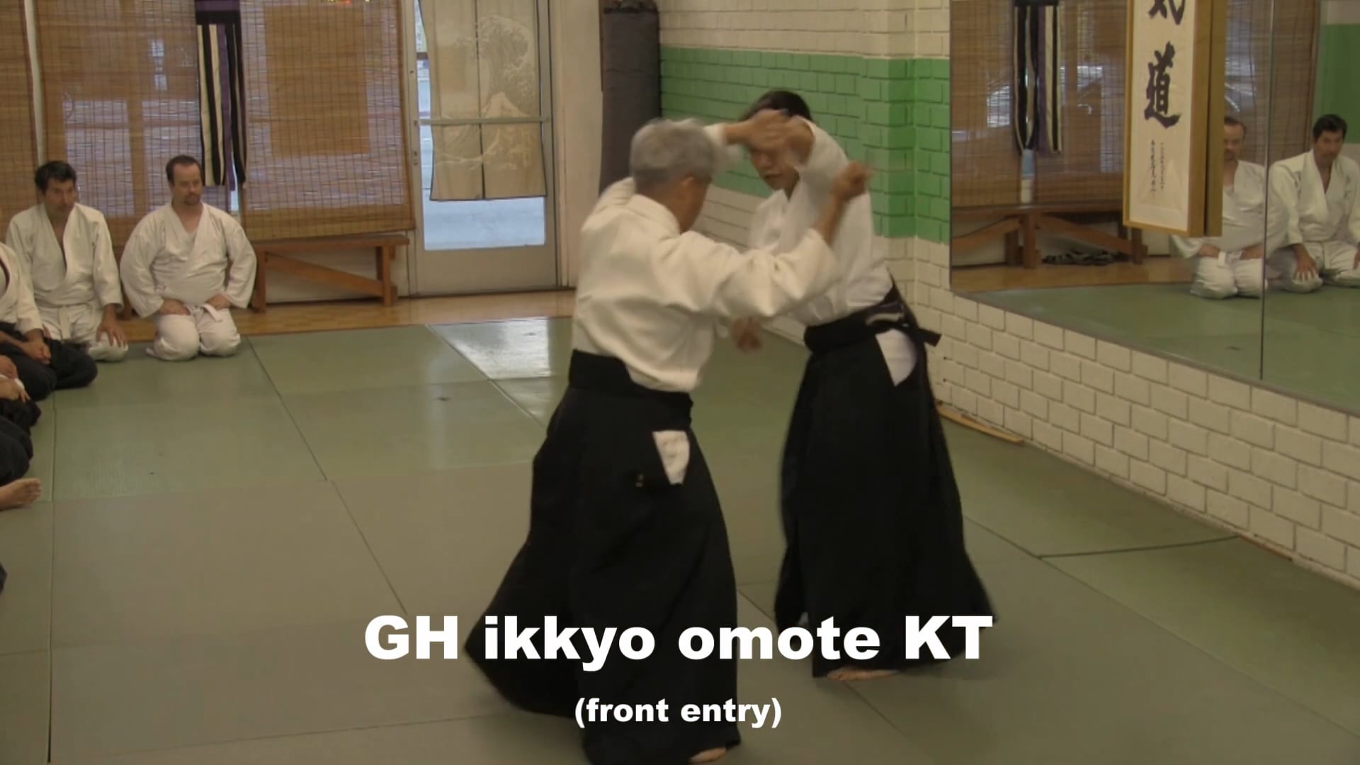 GH ikkyo omote (front entry) KT