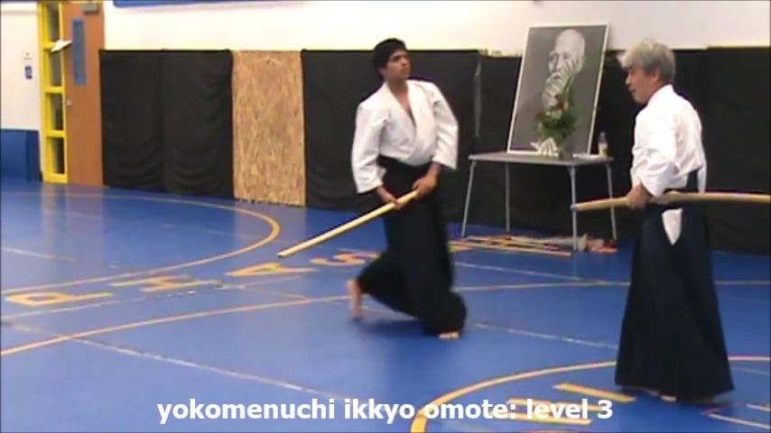 yokomenuchi ikkyo omote KK-L3