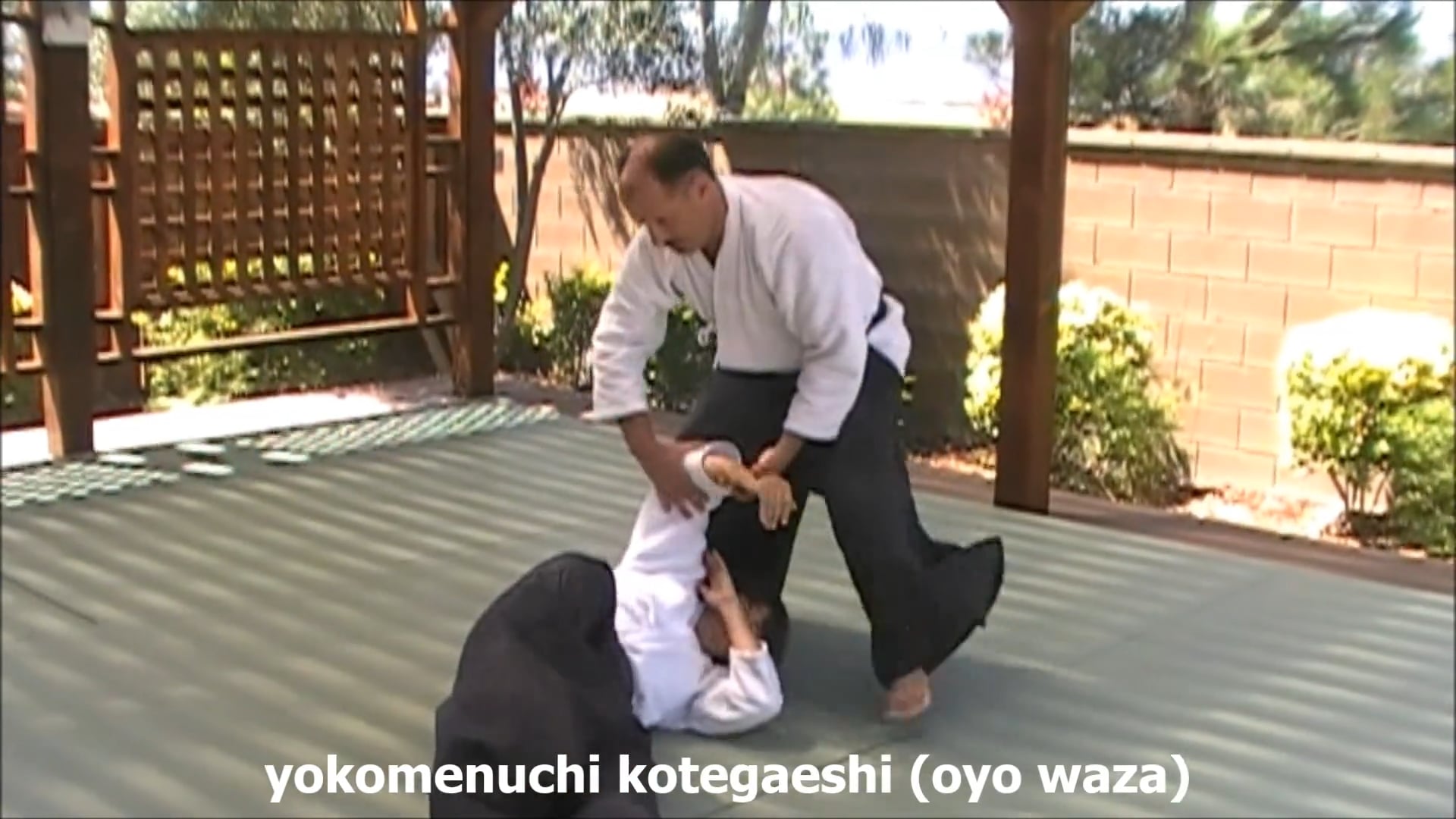 yokomenuchi kotegaeshi (4 ways)