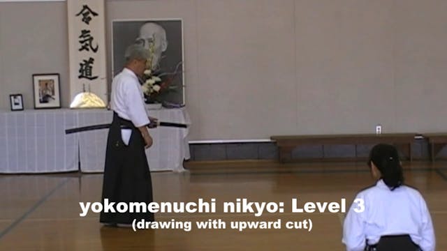 yokomenuchi nikyo (upward draw) toho-L3