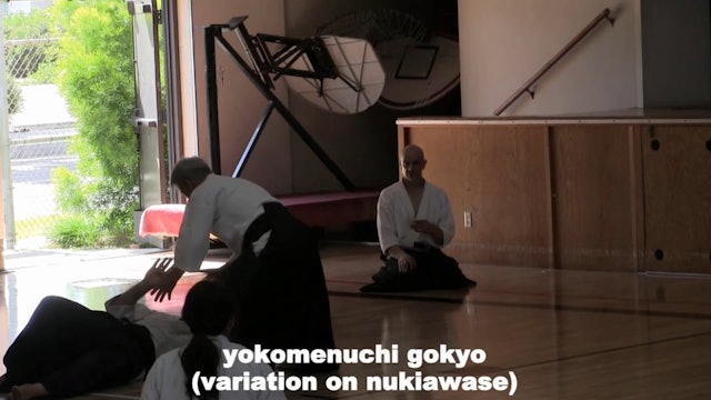 yokomenuchi gokyo toho #13 (variation)