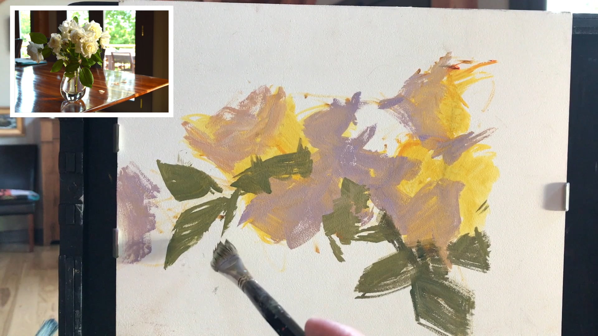 Demonstration: White Roses