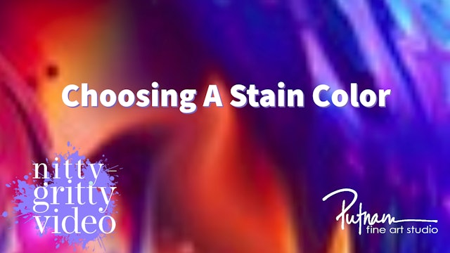 Choosing a Stain Color